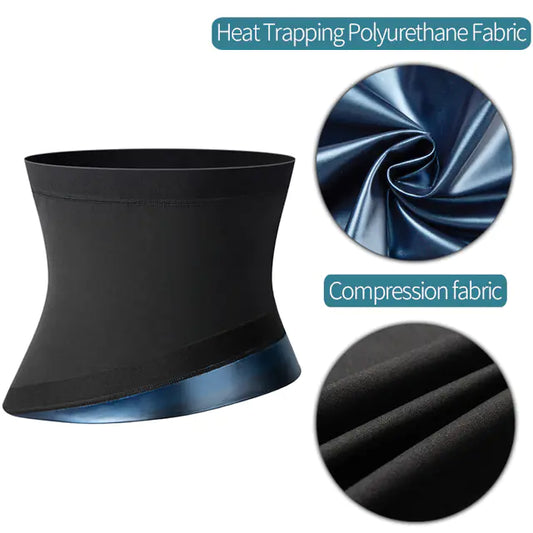 Cinturón Reductor de Cintura y Moldeador Corporal para Sauna para Hombres