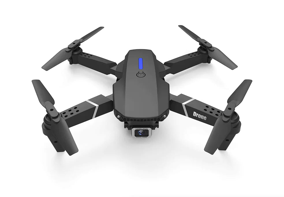 Dron RC Nuevo 2023 con Doble Cámara HD 4K WiFi FPV Plegable Cuadricóptero +4 Baterías